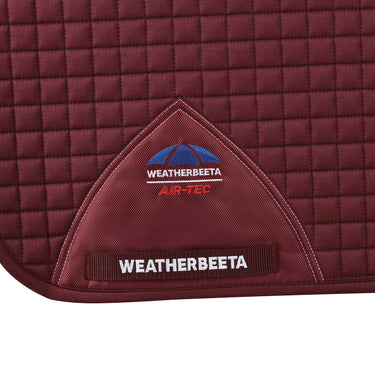 Weatherbeeta Prime Air-Tec Dressage Saddle Pad Burgundy
