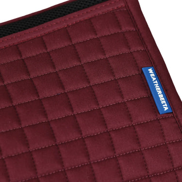Weatherbeeta Prime Air-Tec Dressage Saddle Pad Burgundy| Online For Equine