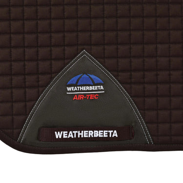 Weatherbeeta Prime Air-Tec Dressage Saddle Pad Chocolate