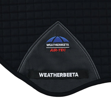 Weatherbeeta Prime Air-Tec Jump Shaped Saddle Pad Black| Online For Equine