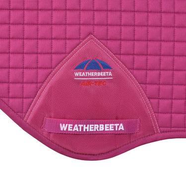 Weatherbeeta Prime Air-Tec Jump Shaped Saddle Pad Bright Magenta