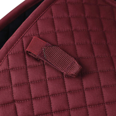 Weatherbeeta Prime Air-Tec Jump Shaped Saddle Pad Burgundy| Online For Equine