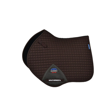 Weatherbeeta Prime Air-Tec Jump Shaped Saddle Pad Chocolate