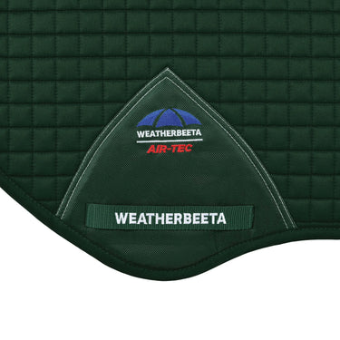 Weatherbeeta Prime Air-Tec Jump Shaped Saddle Pad Forest Green| Online For Equine