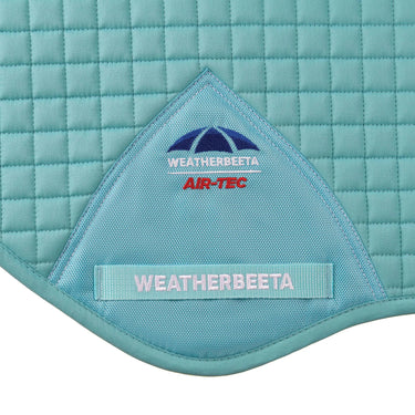 Weatherbeeta Prime Air-Tec Jump Shaped Saddle Pad Light Aqua