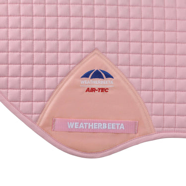 Weatherbeeta Prime Air-Tec Jump Shaped Saddle Pad Light Pink