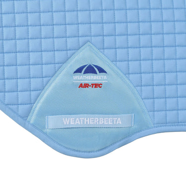 Weatherbeeta Prime Air-Tec Jump Shaped Saddle Pad Sky Blue| Online For Equine