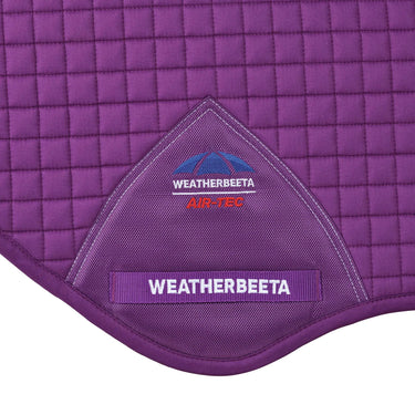 Weatherbeeta Prime Air-Tec Jump Shaped Saddle Pad Violet