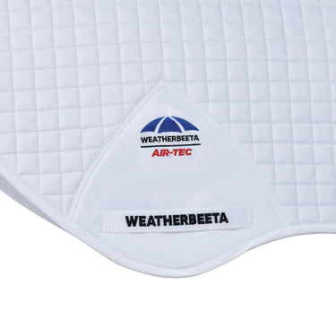 Weatherbeeta Prime Air-Tec Jump Shaped Saddle Pad White| Online For Equine