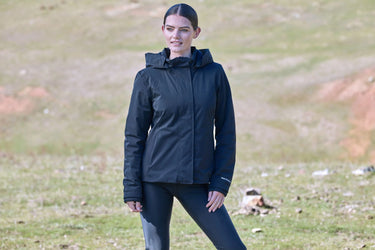 Buy Weatherbeeta Protect Jacket With High Neck Navy | Online for Equine