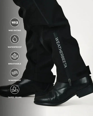 Buy Weatherbeeta Rayne Waterproof Overtrousers Ii Navy/White | Online for Equine