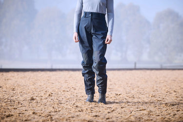 Buy Weatherbeeta Rayne Waterproof Overtrousers Ii Navy/White | Online for Equine