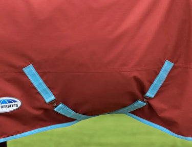 Weatherbeeta Red/Blue/Beige Comfitec Essential Standard Neck Lite Plus Turnout Rug| Online For Equine