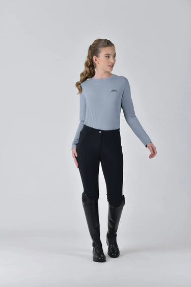Buy Weatherbeeta Relaxed Uv Long Sleeve Tee Blue Stone | Online for Equine