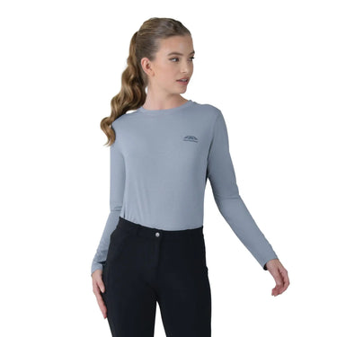 Buy Weatherbeeta Relaxed Uv Long Sleeve Tee Blue Stone | Online for Equine
