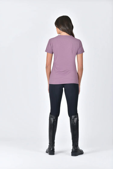 Buy Weatherbeeta Relaxed Uv Short Sleeve Tee Mauve Wine | Online for Equine