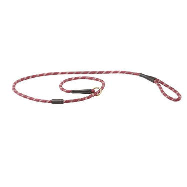 Buy Weatherbeeta Rope Leather Slip Burgundy/Brown Dog Lead | Online for Equine