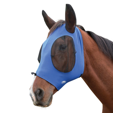 Weatherbeeta Royal Blue/Black Deluxe Stretch Bug Eye Saver With Ears| Online For Equine