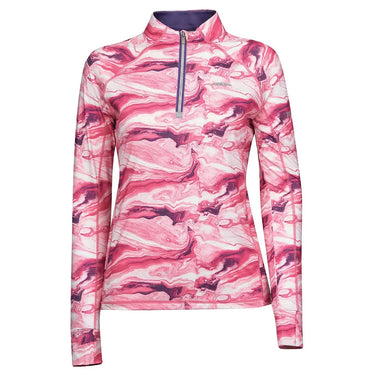 Buy Weatherbeeta Ruby Printed Long Sleeve Top Pink Marble - X Large (UK 16)| Online for Equine