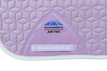 Weatherbeeta Soft Lilac Suede Elite Air-Tec Dressage Saddle Pad| Online For Equine