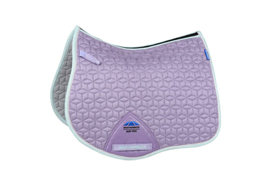Weatherbeeta Soft Lilac Suede Elite Air-Tec  GP Saddle Pad| Online For Equine