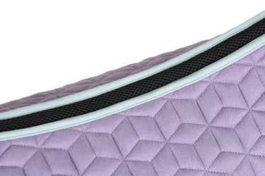 Weatherbeeta Soft Lilac Suede Elite Air-Tec  GP Saddle Pad| Online For Equine