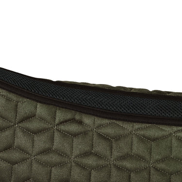 Weatherbeeta Suede Elite Air-Tec Jump Shaped Saddle Pad| Online For Equine