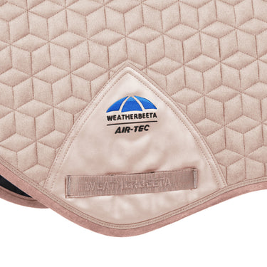 Weatherbeeta Suede Elite Air-Tec Jump Shaped Saddle Pad| Online For Equine