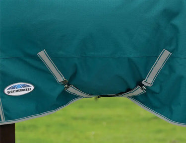 Weatherbeeta Teal Green/Stone/Teal Green Comfitec Plus Dynamic II Detach-A-Neck Lite Turnout Rug| Online For Equine
