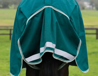 Weatherbeeta Teal Green/Stone/Teal Green Comfitec Plus Dynamic II Detach-A-Neck Lite Turnout Rug| Online For Equine