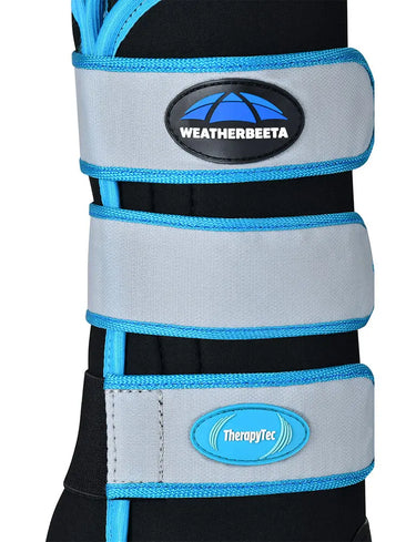 Weatherbeeta Therapy-Tec Stable Boot Wraps Black/Blue| Online For Equine
