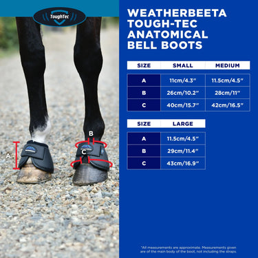 Weatherbeeta Tough-Tec Anatomical Bell Boots White| Online For Equine