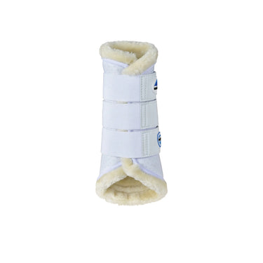 Weatherbeeta Tough-Tec Comfy Fleece Brushing Boots White/White| Online For Equine