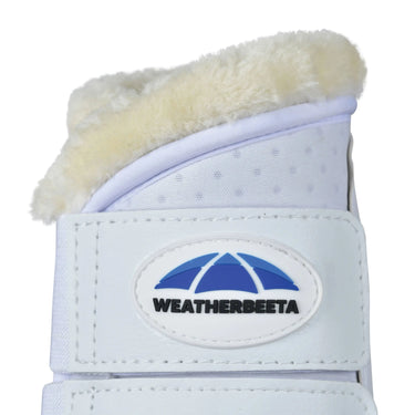 Weatherbeeta Tough-Tec Comfy Fleece Brushing Boots White/White| Online For Equine