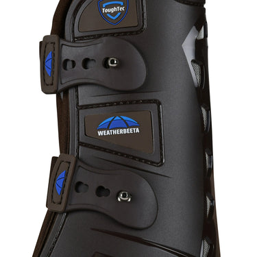 Weatherbeeta Tough-Tec Essential Open Front Boots Brown| Online For Equine