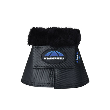 Weatherbeeta Tough-Tec Fleece Trim Bell Boots Black| Online For Equine