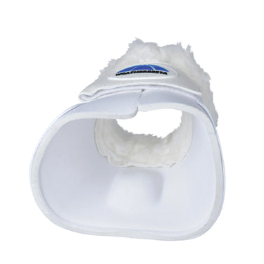 Weatherbeeta Tough-Tec Impact Fleece Trim Bell Boots White/White| Online For Equine