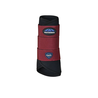 Weatherbeeta Tough-Tec Prime Brushing Boots Black/Burgundy| Online For Equine