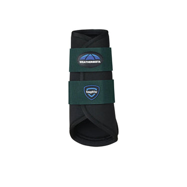 Weatherbeeta Tough-Tec Prime Brushing Boots Black/Forest Green| Online For Equine
