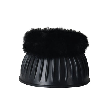 Weatherbeeta Tough-Tec Prime Fleece Trim Rubber Bell Boots Black/Cobalt| Online For Equine