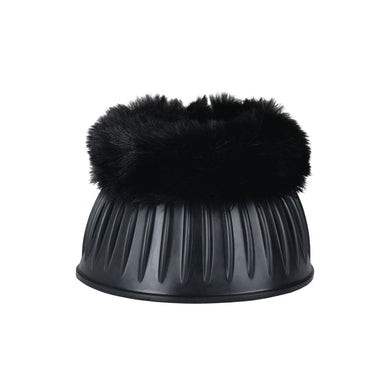 Weatherbeeta Tough-Tec Prime Fleece Trim Rubber Bell Boots Black/Navy| Online For Equine