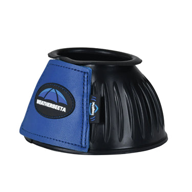 Weatherbeeta Tough-Tec Prime Rubber Bell Boots Black/Cobalt| Online For Equine