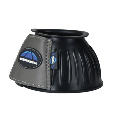 Weatherbeeta Tough-Tec Prime Rubber Bell Boots Black/Grey| Online For Equine