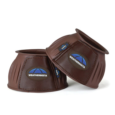 Weatherbeeta Tough-Tec Prime Rubber Bell Boots Brown/Brown| Online For Equine