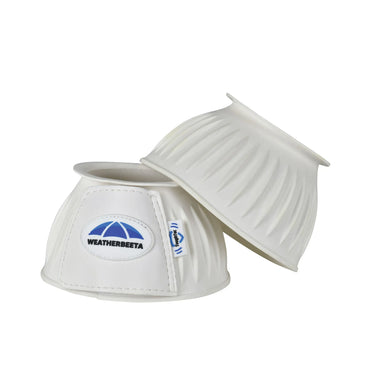Weatherbeeta Tough-Tec Prime Rubber Bell Boots White/White| Online For Equine