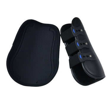 Weatherbeeta Tough-Tec Pro Open Front Boots Black| Online For Equine