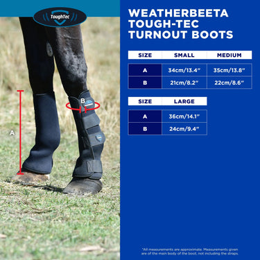 Weatherbeeta Tough-Tec Turnout Boots Black| Online For Equine