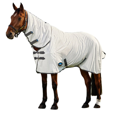 Weatherbeeta White/Charcoal Comfitec Tyro Fly Sheet Combo| Online For Equine