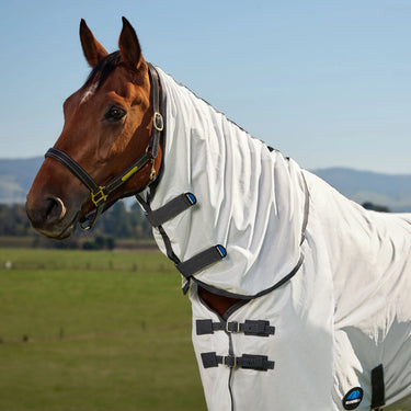 Weatherbeeta White/Charcoal Comfitec Tyro Fly Sheet Combo| Online For Equine