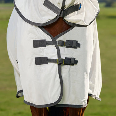 Weatherbeeta White/Charcoal Comfitec Tyro Fly Sheet Combo| Online For Equine
